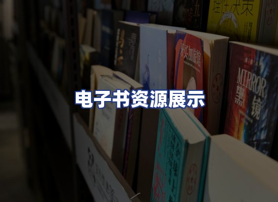 电子书资源展示